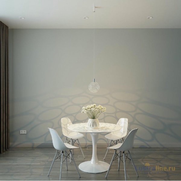 Подвесной светильник Eurosvet Gemini 90353/1 хром a069040