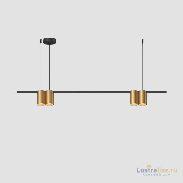 Подвесной светильник Denkirs Orbit DK4061-BK+SG