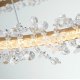 Подвесной светодиодный светильник Kink Light Лаура 08245,36PA