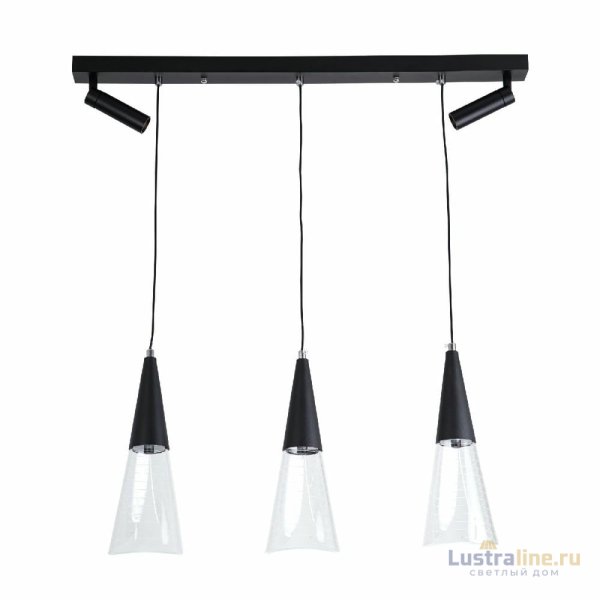Подвесной светильник LED4U L7105-5 BK Подвесной светильник LED4U L7105-5 BK