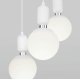 Подвесной светильник Eurosvet Bubble 50151/3 белый