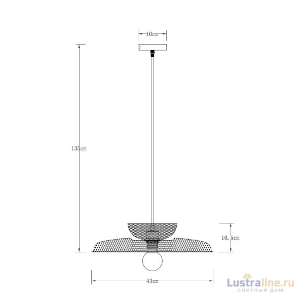 Подвесной светильник Arte Lamp Castello A7066SP-1BK