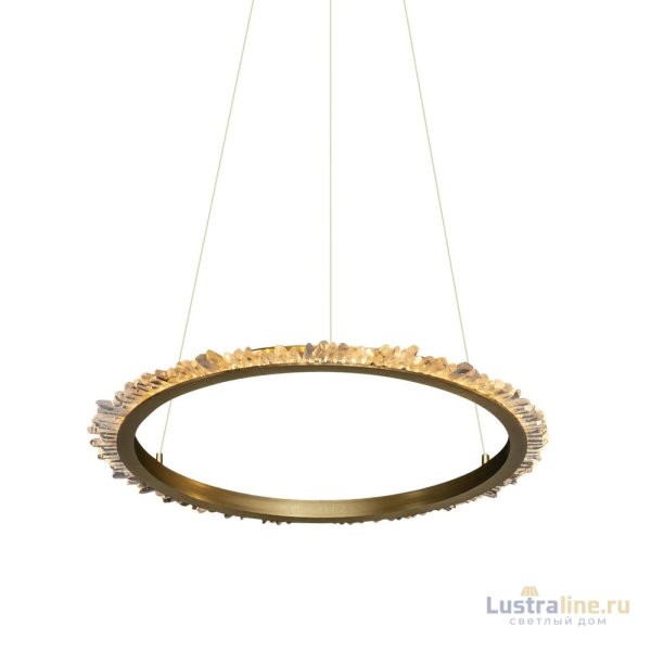 Подвесной светильник Delight Collection Quartz Halo MD20020154-1A satin gold