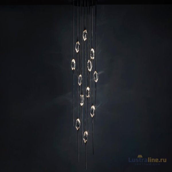 Подвесной светильник Delight Collection Pezzo OM82111-12 pearl black