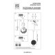 Подвесной светильник Lightstar Fermo 724114