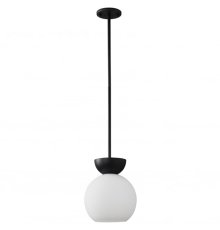 Подвесной светильник iLamp Mono P6079-1 BK+WH