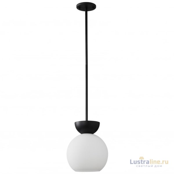 Подвесной светильник iLamp Mono P6079-1 BK+WH
