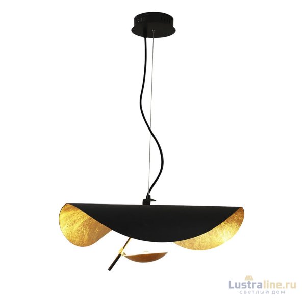 Подвесной светильник Delight Collection 8821 8821P/D600 black/gold Подвесной светильник Delight Collection 8821 8821P/D600 black/gold