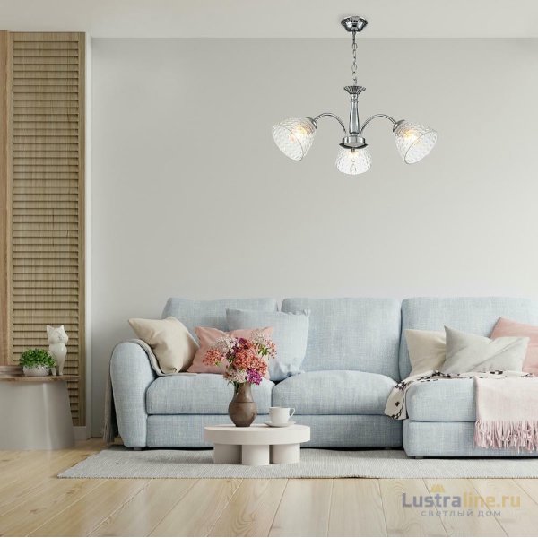 Подвесной светильник Escada Freesia 658/3PL Chrome