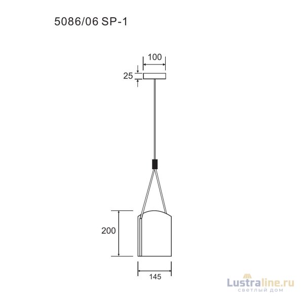 Подвесной светильник Divinare Miracolo 5086/06 SP-1
