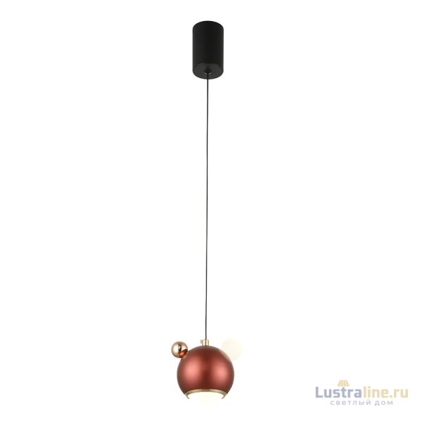 Подвесной светильник Crystal Lux AMIGO SP LED RED Подвесной светильник Crystal Lux AMIGO SP LED RED