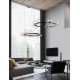 Подвесной светильник Delight Collection Art Deco Bubble KM1294P-24 black/clear