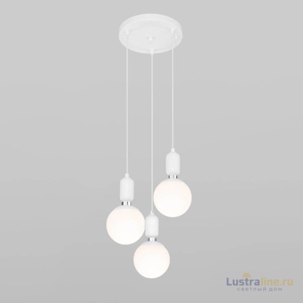 Подвесной светильник Eurosvet Bubble 50151/3 белый