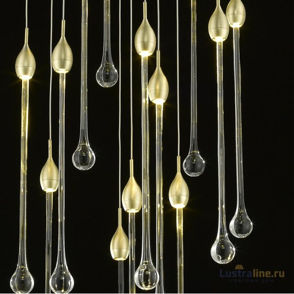 Подвесной светильник Delight Collection P98028 P98028-1 brass