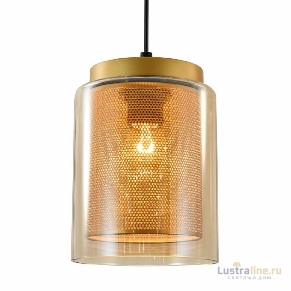 Подвесной светильник Indigo Alleanza 10023/1P Gold V000506 Подвесной светильник Indigo Alleanza 10023/1P Gold V000506