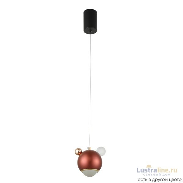 Подвесной светильник Crystal Lux AMIGO SP LED RED Подвесной светильник Crystal Lux AMIGO SP LED RED