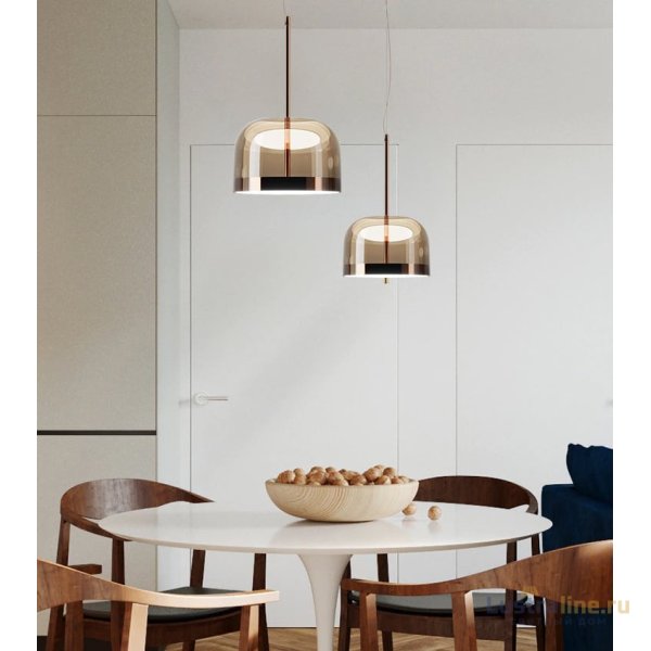 Подвесной светильник DeLight Collection Equatore 9705P/L amber/copper Подвесной светильник DeLight Collection Equatore 9705P/L amber/copper