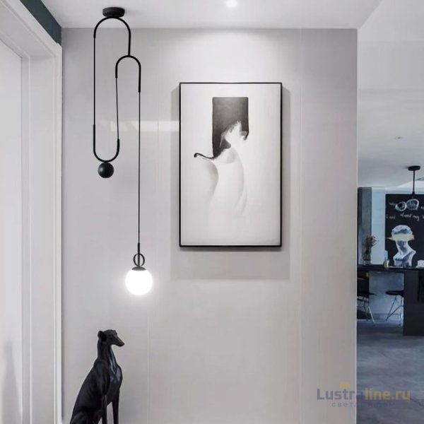 Подвесной светильник ImperiumLoft Newton Black 187975-23 Подвесной светильник ImperiumLoft Newton Black 187975-23