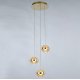 Подвесной светильник Delight Collection MD22030002 MD22030002-3A gold/champagne