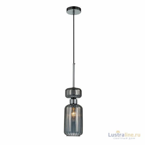 Подвесной светильник Escada Gloss 1141/1S Chrome/Smoke