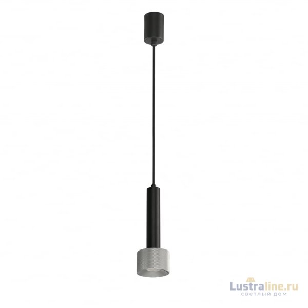 Подвесной светильник iLedex Delta 2362-1 BK+SL