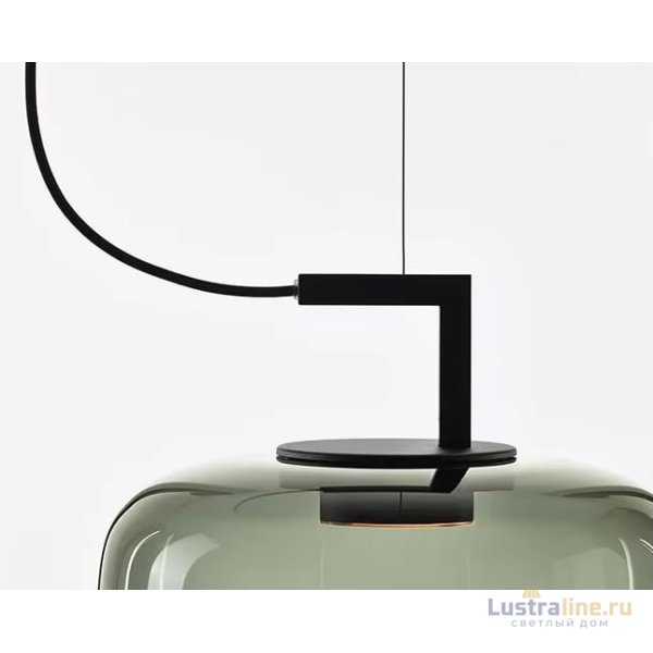 Подвесной светильник Delight Collection 8871P/C L black/light green Подвесной светильник Delight Collection 8871P/C L black/light green