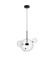 Подвесной светодиодный светильник Lumina Deco Neroni LDP 6016-3+1 BK