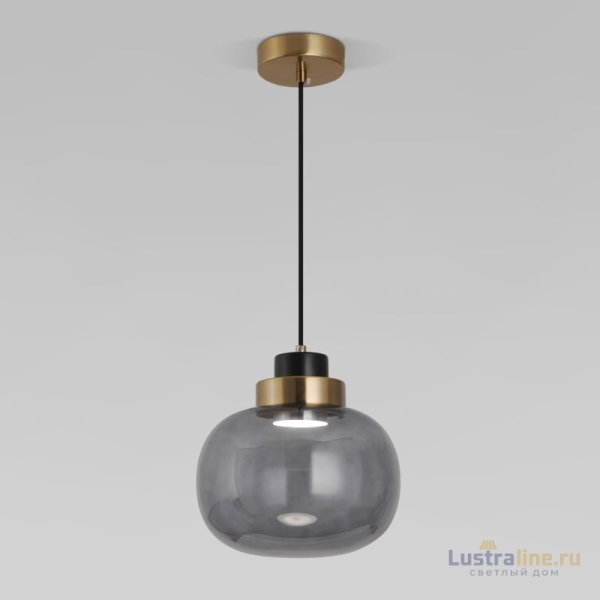 Подвесной светильник Eurosvet Jeffry 50241/1 LED дымчатый a060674