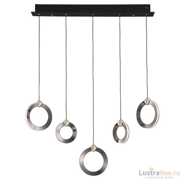 Подвесной светильник Delight Collection P0675 P0675-5B pearl black Подвесной светильник Delight Collection P0675 P0675-5B pearl black