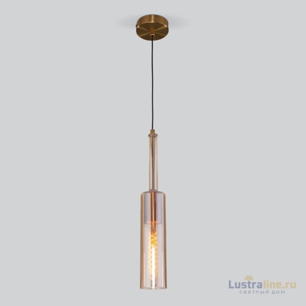 Подвесной светильник Eurosvet Graf 50226/1 янтарный