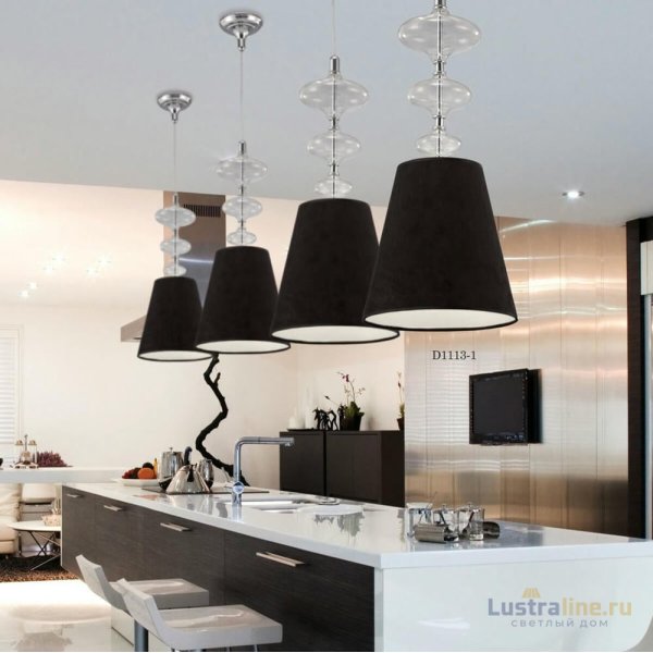 Подвесной светильник Lumina Deco Veneziana LDP 1113 BK УЦ