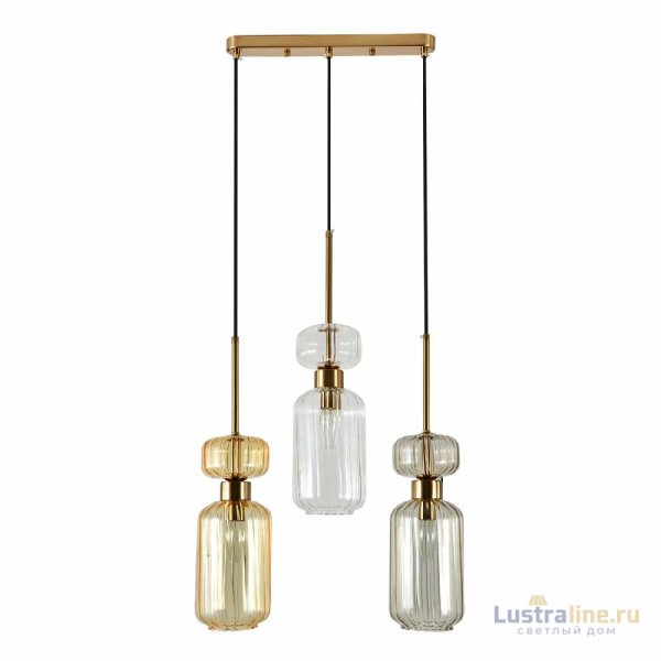Подвесной светильник Escada Gloss 1141/3S BG/CL/AM