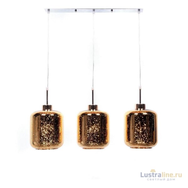 Подвесной светильник Lumina Deco Alacosmo LDP 6811-3 PR GD