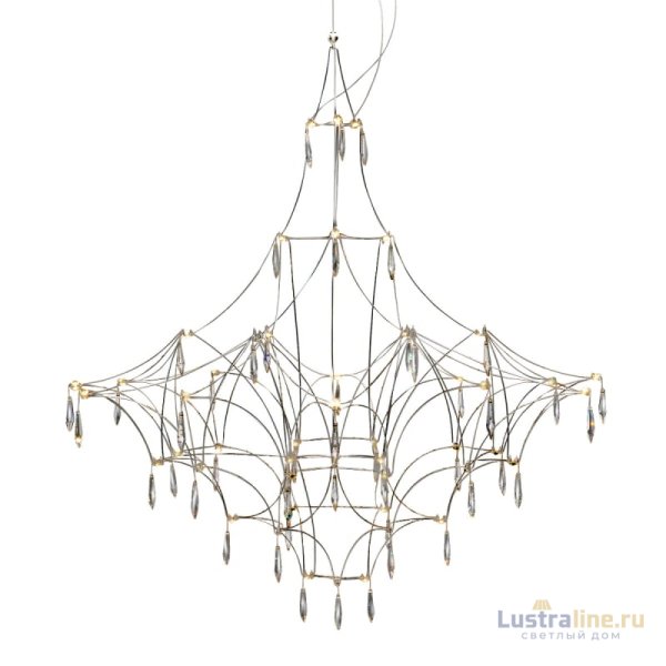 Подвесной светильник Delight Collection Lucciola 9176P/S silver Подвесной светильник Delight Collection Lucciola 9176P/S silver
