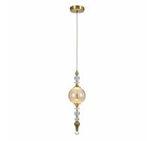Подвесной светильник Indigo Sorpresa 11056/1P Amber V000190L