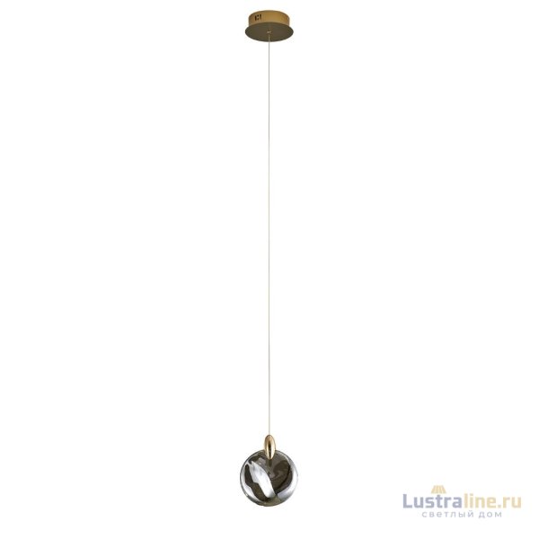 Подвесной светильник Delight Collection OD2440-1 gold/grey Подвесной светильник Delight Collection OD2440-1 gold/grey