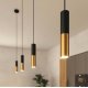 Подвесной светильник Reluce 16032-0.9-001IL LED5W BK+GD