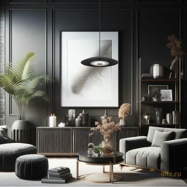 Подвесной светильник Eurosvet Kontur 90328/1 черный a065925