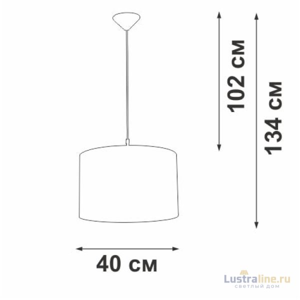 Подвесной светильник Vitaluce V2827-0/1S Подвесной светильник Vitaluce V2827-0/1S