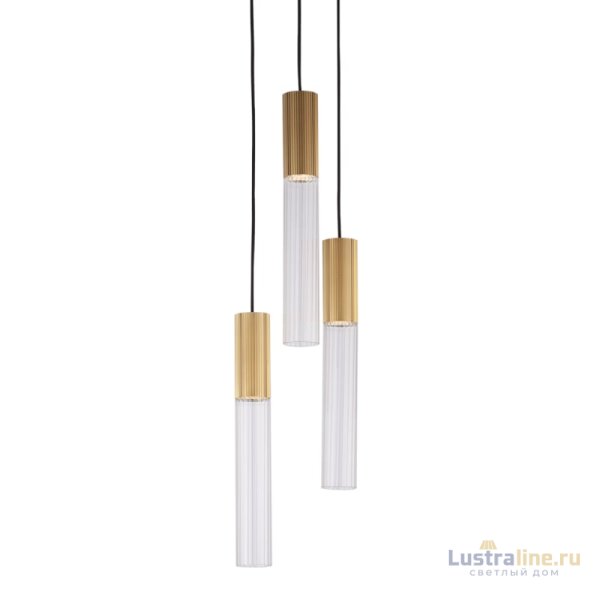 Подвесной светильник Delight Collection Flume MD2045-3A ant.brass Подвесной светильник Delight Collection Flume MD2045-3A ant.brass