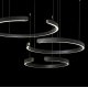 Подвесной светодиодный светильник Loft IT Ring 10025/3 Black