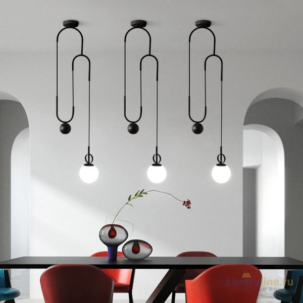 Подвесной светильник ImperiumLoft Newton Black 187975-23 Подвесной светильник ImperiumLoft Newton Black 187975-23