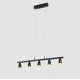 Подвесной светильник Delight Collection 184 P0184-5A black/gold