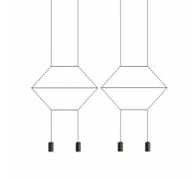 Подвесной светильник ImperiumLoft Via Wireflow Polyhedral 144326-22