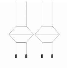 Подвесной светильник ImperiumLoft Via Wireflow Polyhedral 144326-22