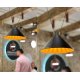 Подвесной светильник Italline IT03-1429 black/orange