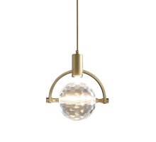 Подвесной светильник DeLight Collection 2121P/A brass/clear