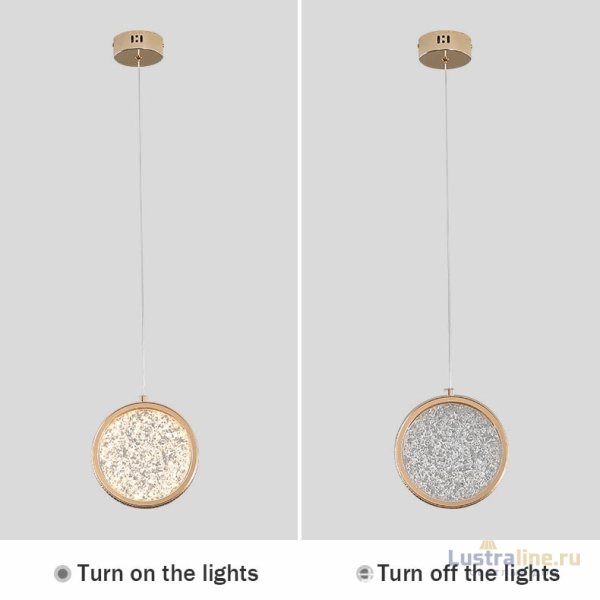 Подвесной светильник Delight Collection OMD821600 OMG0728S gold Подвесной светильник Delight Collection OMD821600 OMG0728S gold