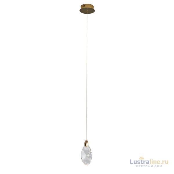 Подвесной светильник Delight Collection OD2439-1 gold/clear Подвесной светильник Delight Collection OD2439-1 gold/clear
