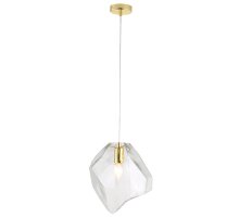 Подвесной светильник Crystal Lux NUESTRO SP1 GOLD/TRANSPARENT УЦ